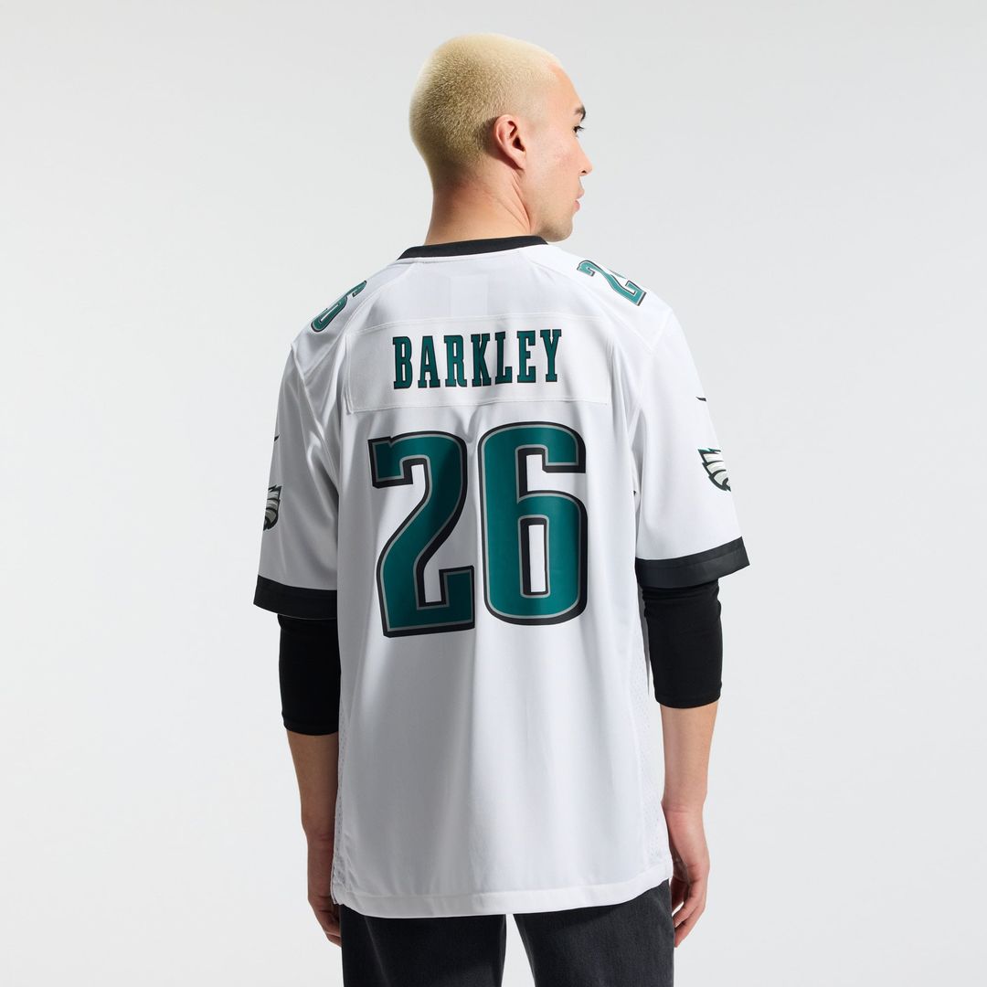 Saquon Barkley Philadelphia Eagles Alternate Game Jersey - Black