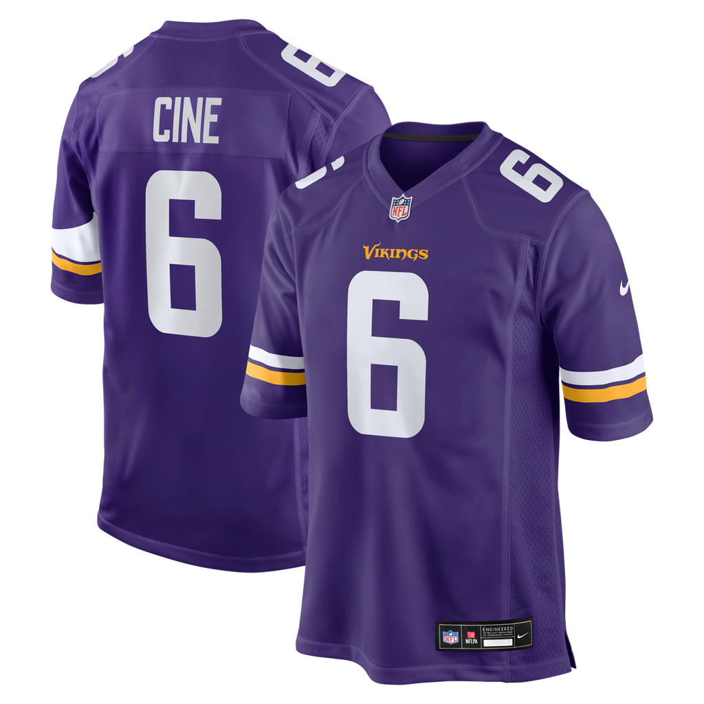 Lewis Cine Minnesota Vikings Game Jersey - Purple