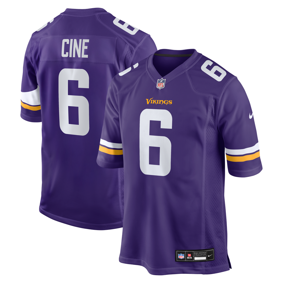 Lewis Cine Minnesota Vikings Game Jersey - Purple