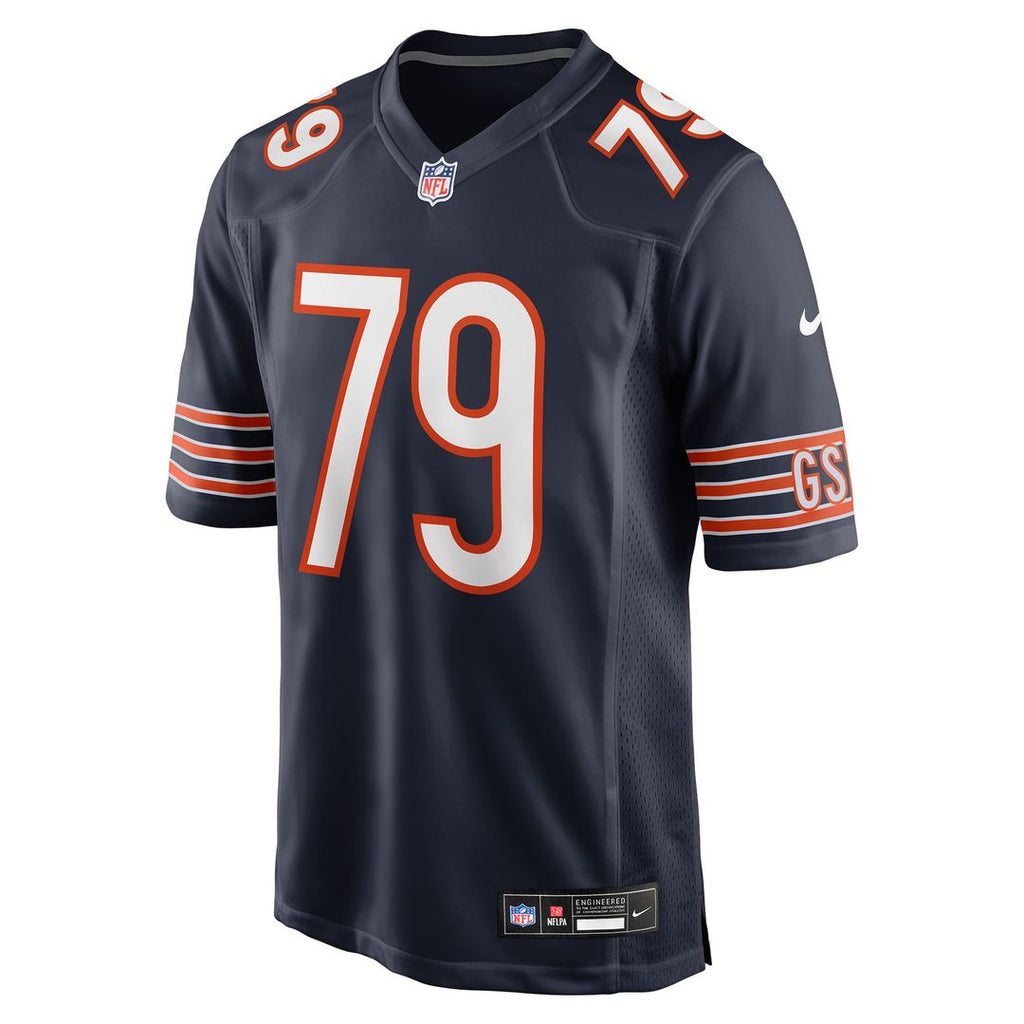 Theo Benedet Chicago Bears Game Jersey - Navy