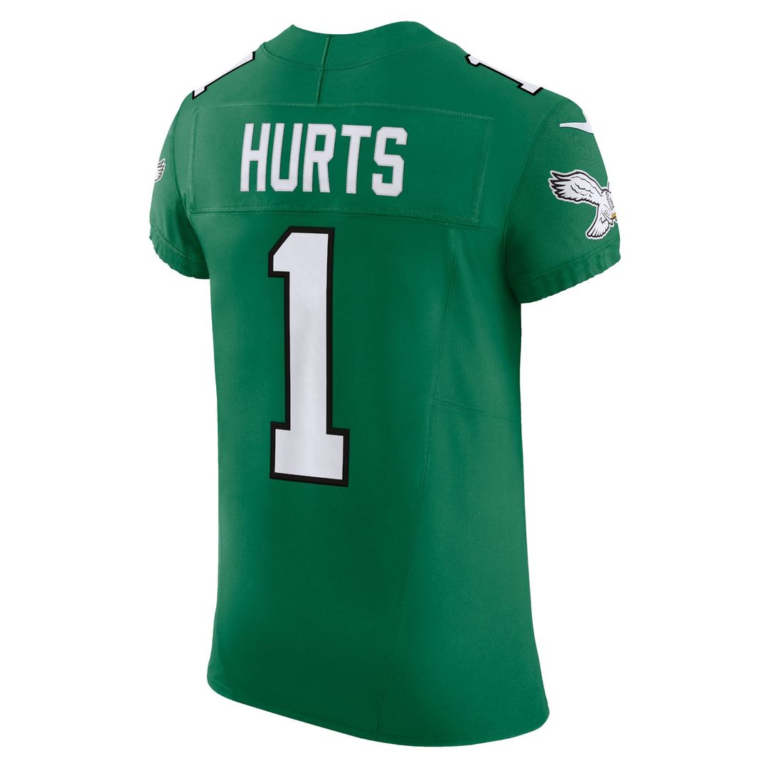 Jalen Hurts Philadelphia Eagles Alternate Vapor F.U.S.E. Elite Jersey - Kelly Green