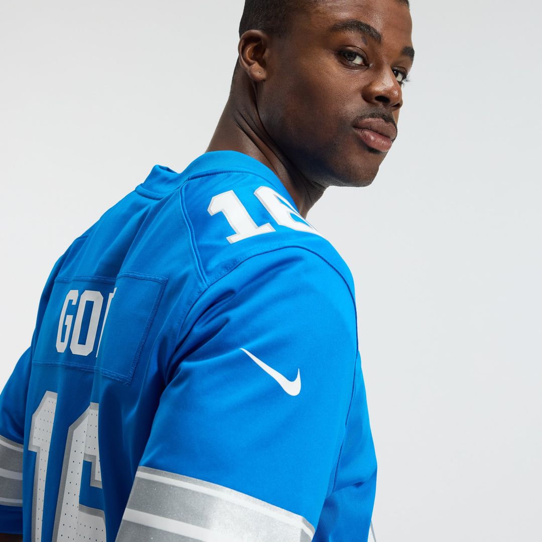 Jared Goff Detroit Lions 2nd Alternate Game Jersey - Black