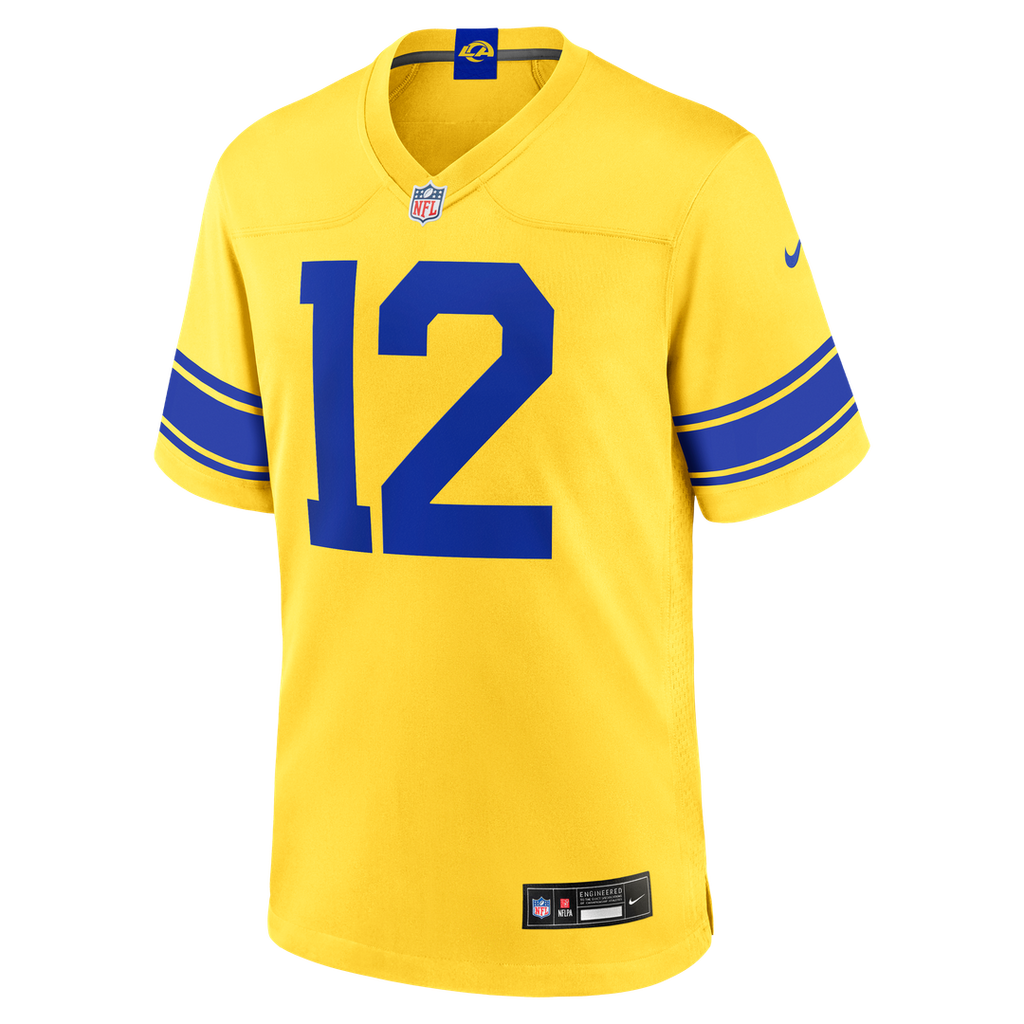 Puka Nacua Los Angeles Rams Game Jersey - Royal Blue