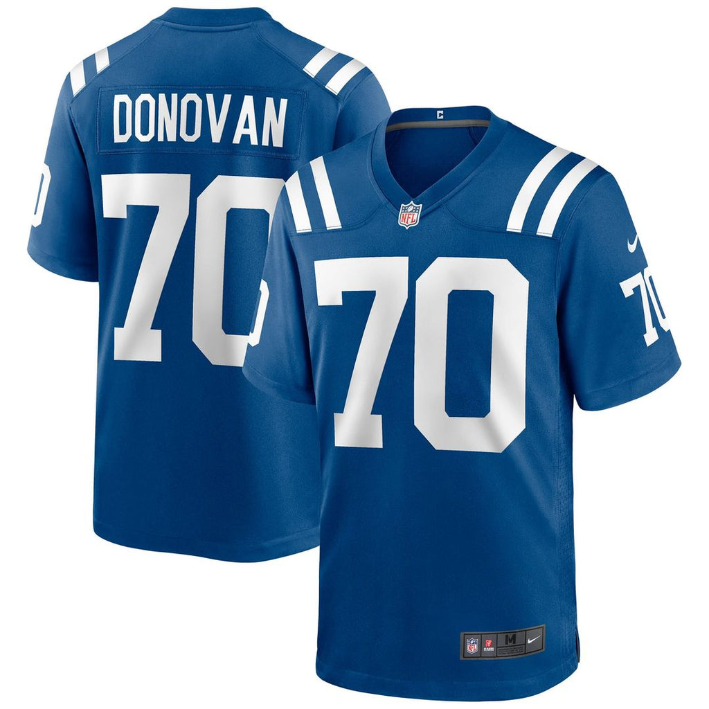 Art Donovan Indianapolis Colts Game Jersey - Royal Blue