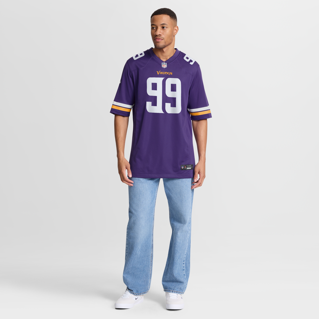 Elijah Williams Minnesota Vikings Game Jersey - Purple