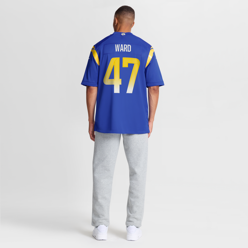 Alex Ward Los Angeles Rams Home Game Jersey - Royal Blue