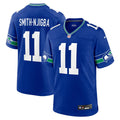 Jaxon Smith-Njigba Seattle Seahawks Throwback Game Jersey - Royal Blue