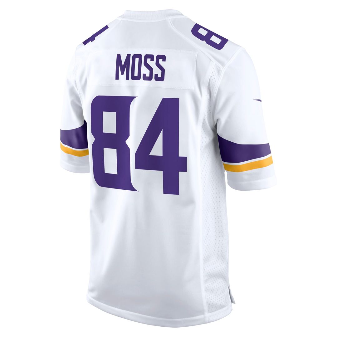 Randy Moss Minnesota Vikings Game Jersey - Purple