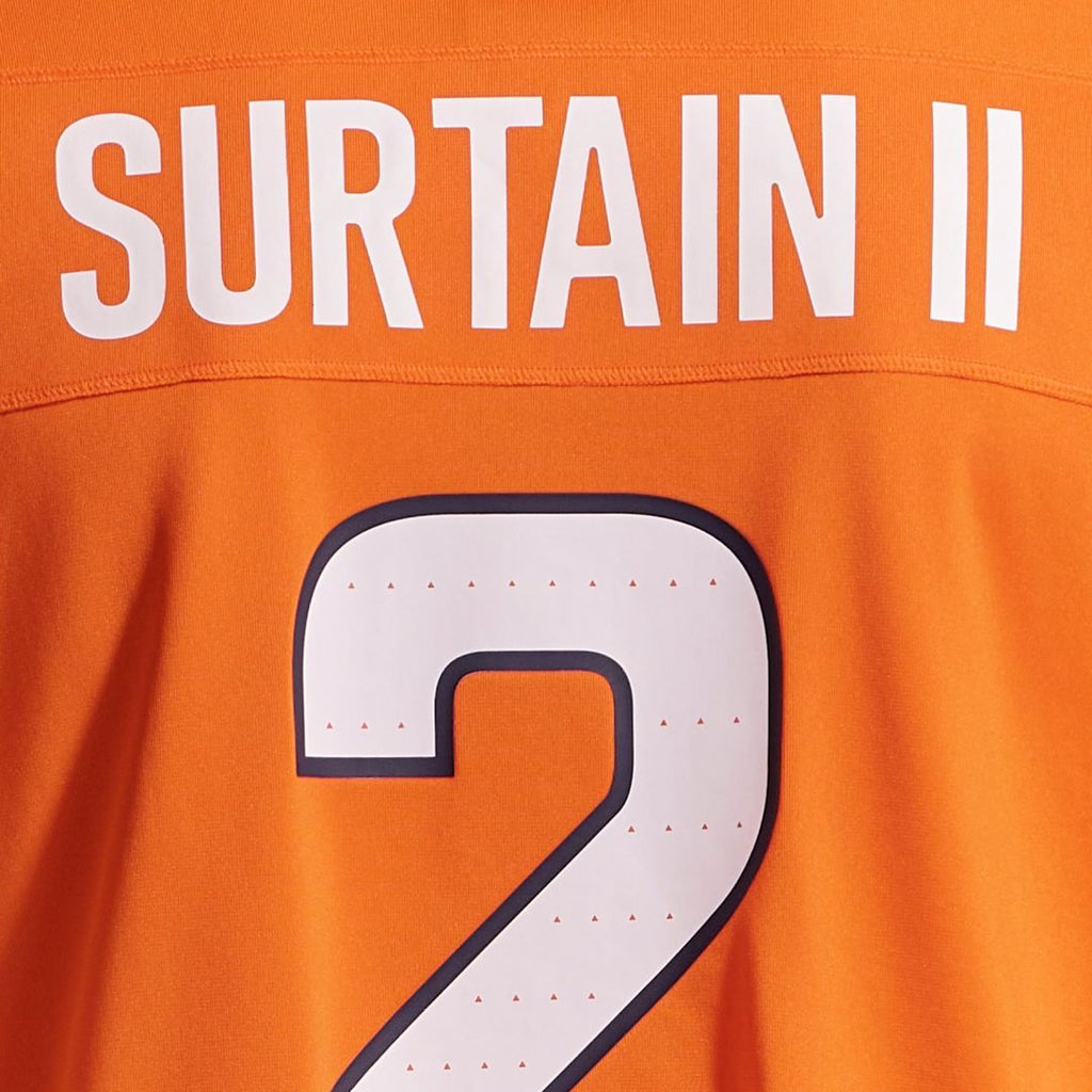 Patrick Surtain II Denver Broncos Game Jersey - Orange