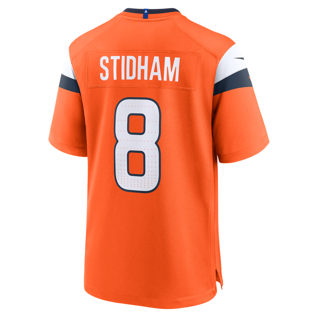Jarrett Stidham Denver Broncos Game Jersey - Orange