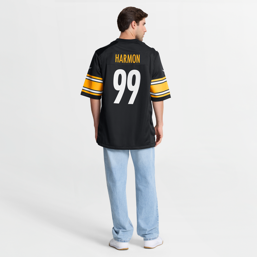 Derrick Harmon Pittsburgh Steelers Game Jersey - Black