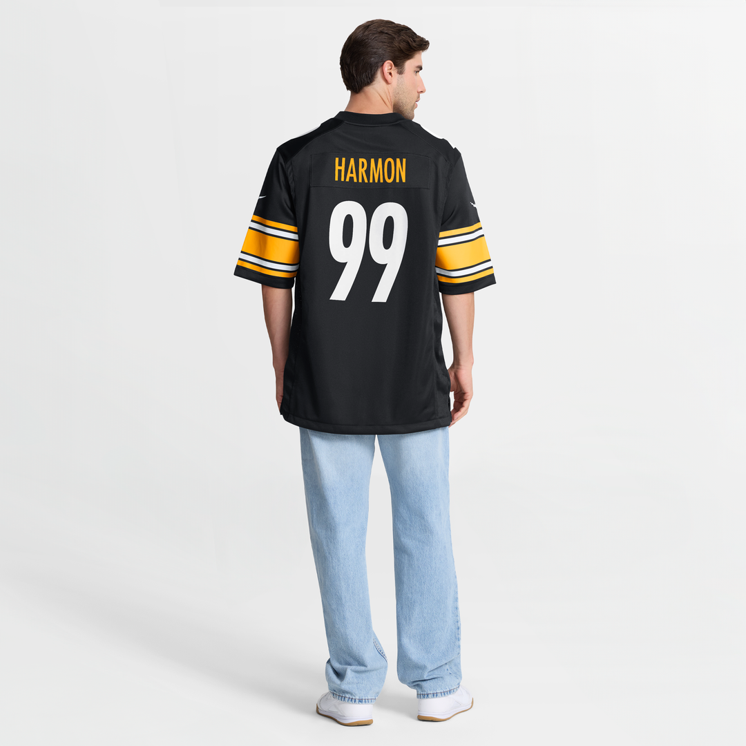 Derrick Harmon Pittsburgh Steelers Game Jersey - Black