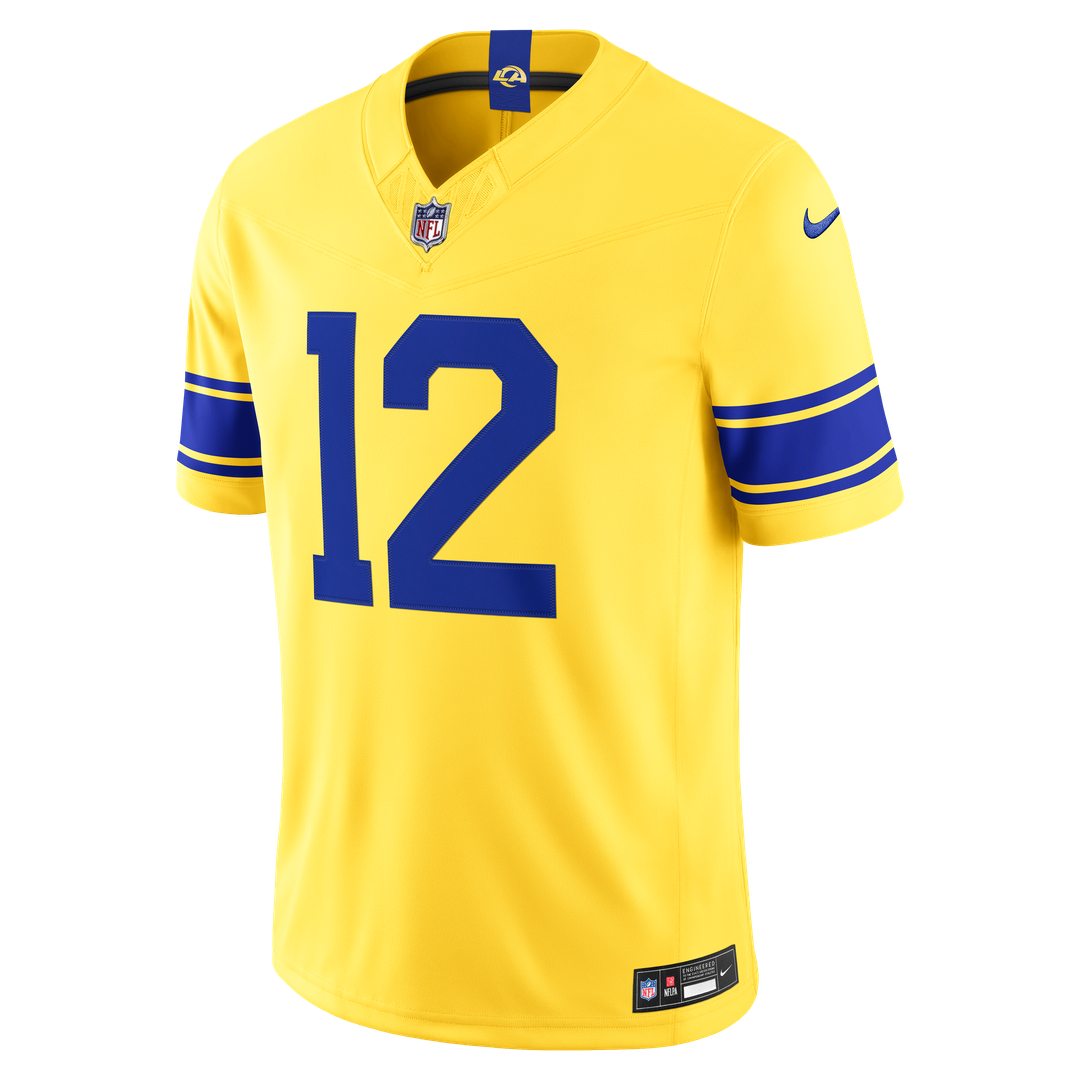 Puka Nacua Los Angeles Rams Vapor F.U.S.E. Stitched Limited Jersey - Royal Blue