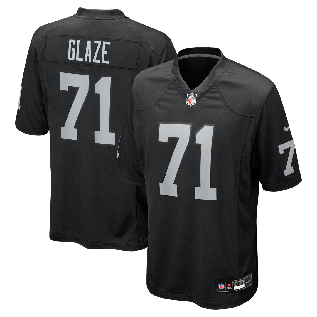 DJ Glaze Las Vegas Raiders Game Jersey - Black