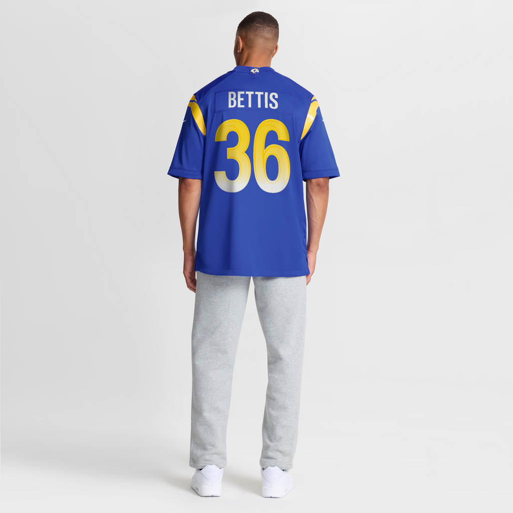 Jerome Bettis Los Angeles Rams Game Jersey - Royal Blue