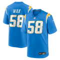 Marlowe Wax Los Angeles Chargers Game Jersey - Powder Blue