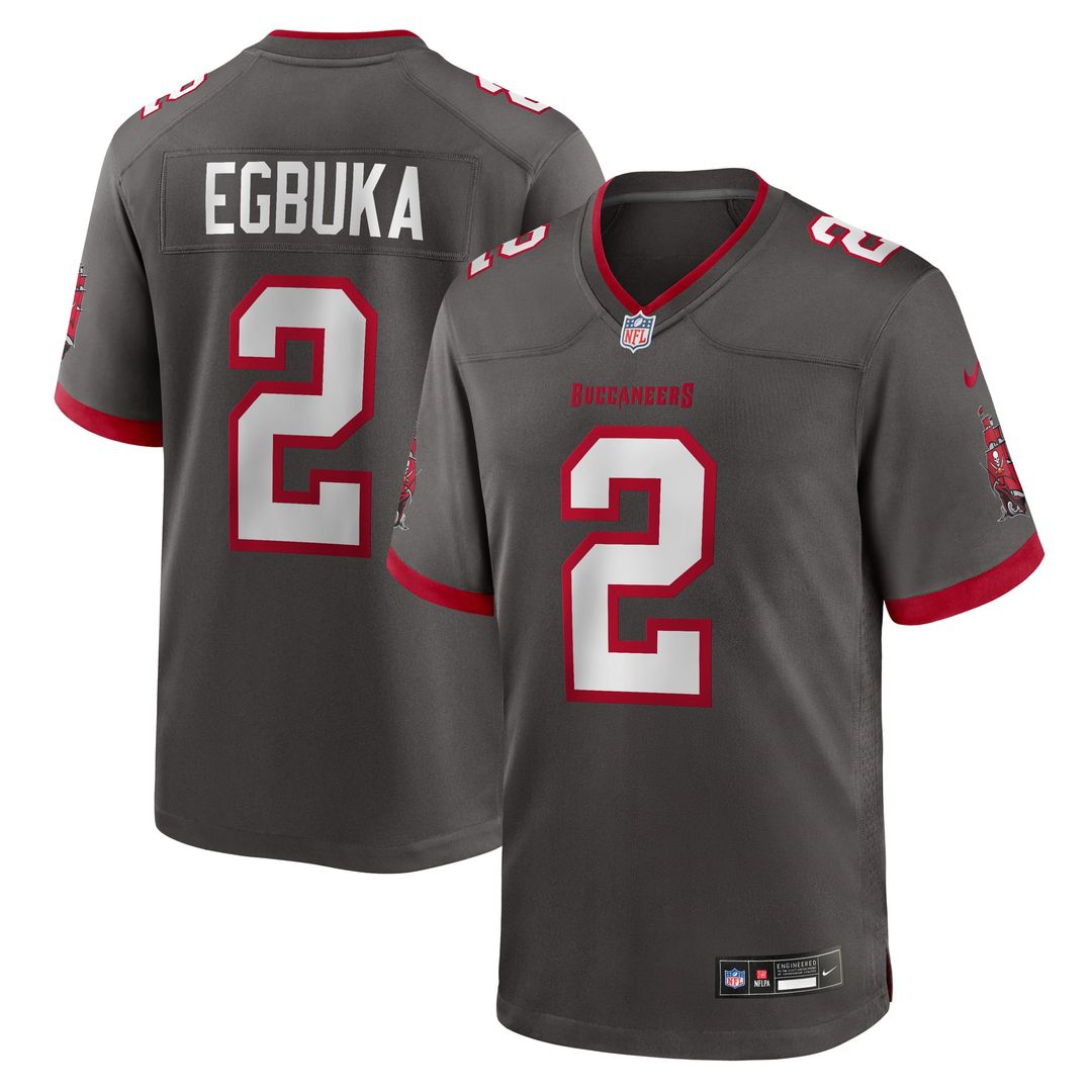 Emeka Egbuka Tampa Bay Buccaneers Game Jersey - Red