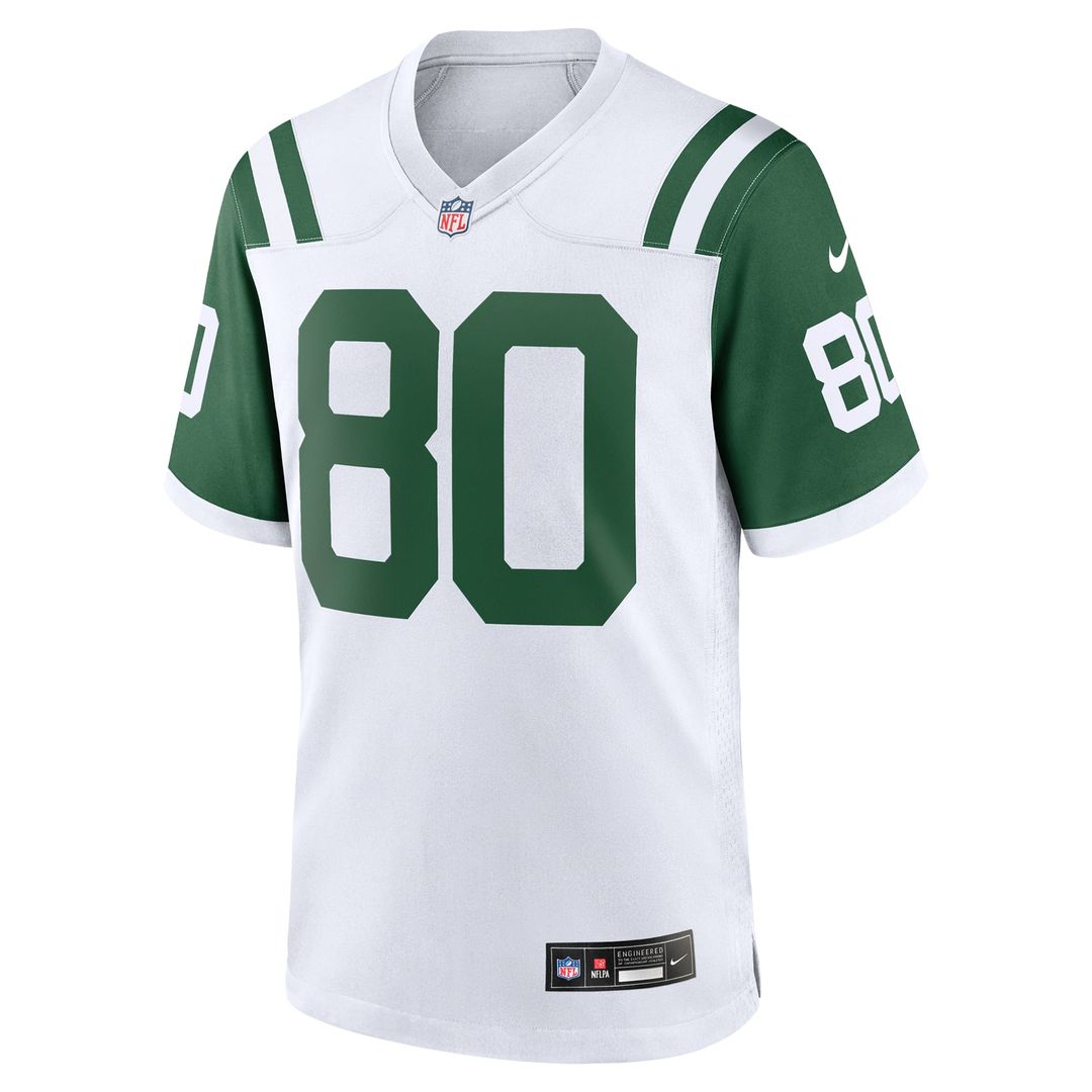 Wayne Chrebet New York Jets Alternate Game Jersey - White