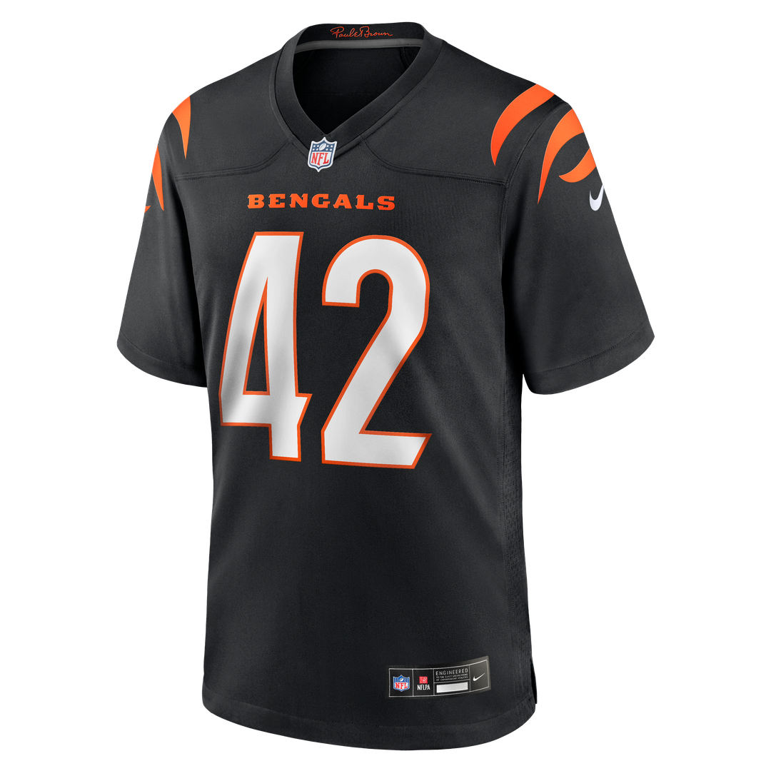 Oren Burks Cincinnati Bengals Game Jersey - Black