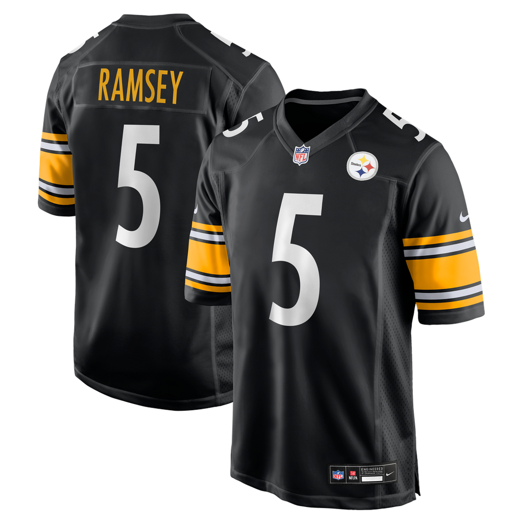 Jalen Ramsey Pittsburgh Steelers Game Jersey - Black