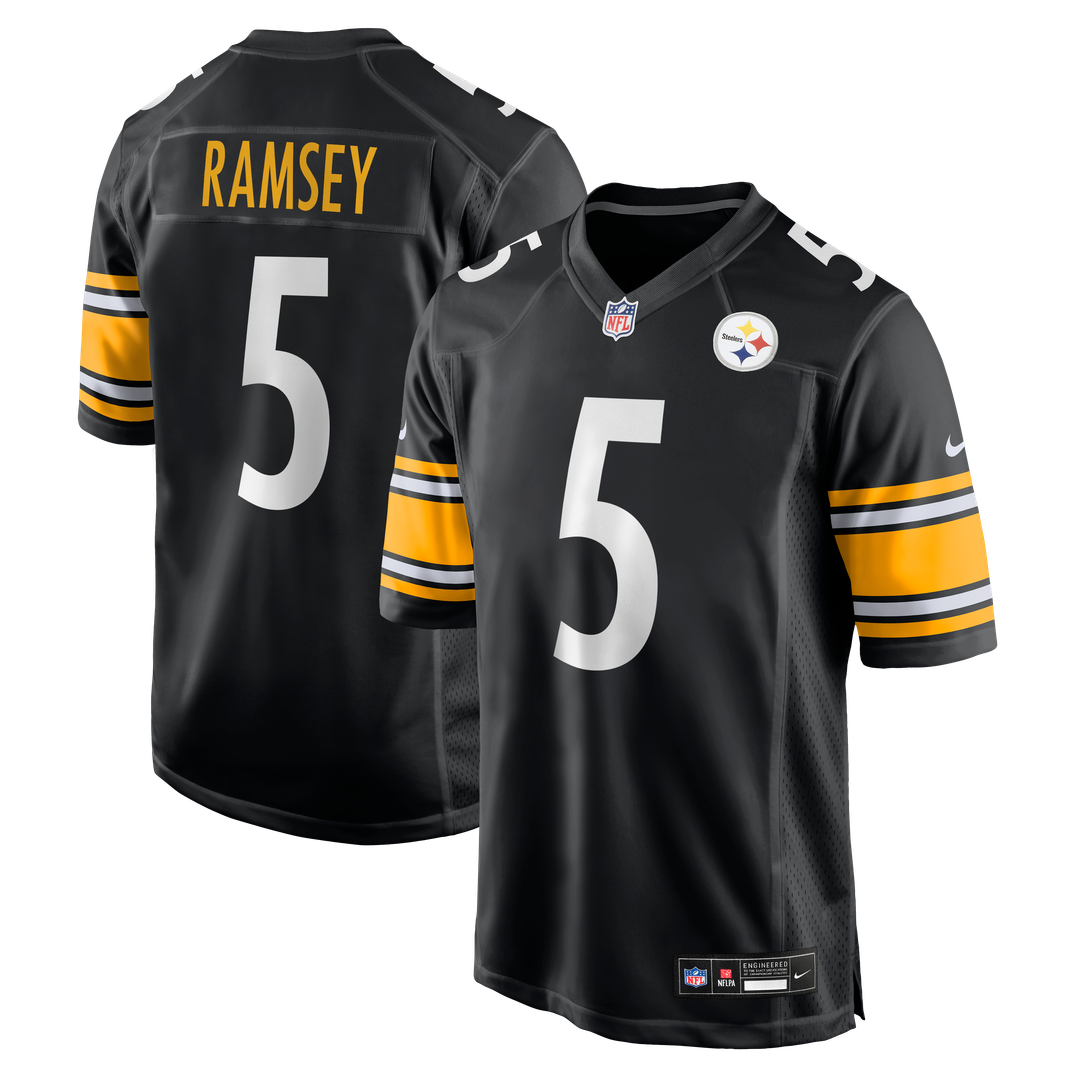 Jalen Ramsey Pittsburgh Steelers Game Jersey - Black