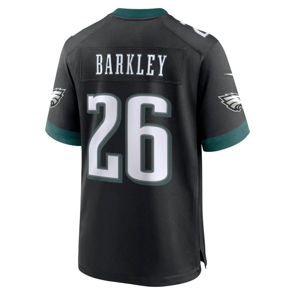 Saquon Barkley Philadelphia Eagles Game Jersey - Midnight Green