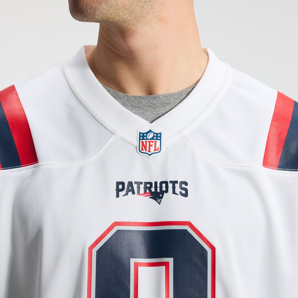 Christian Gonzalez New England Patriots Game Jersey - Navy