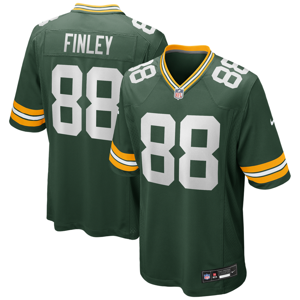 Jermichael Finley Green Bay Packers Game Jersey - Green