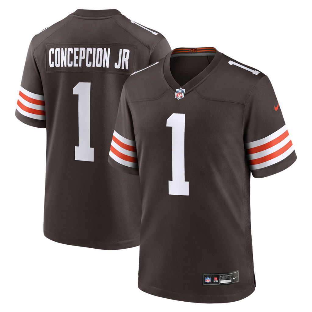 KC Concepcion Jr. Cleveland Browns Game Jersey - Brown