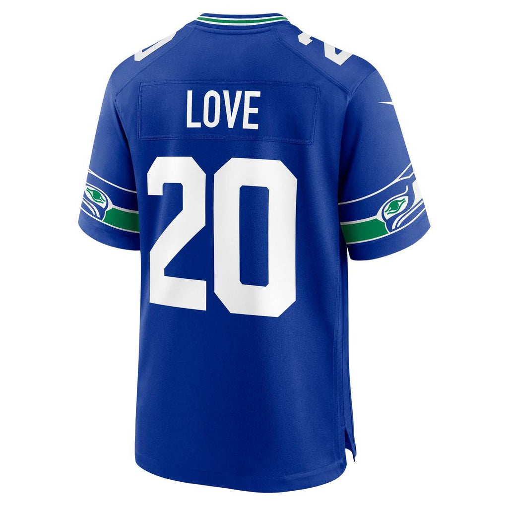 Julian Love Seattle Seahawks Alternate Game Jersey - Royal Blue