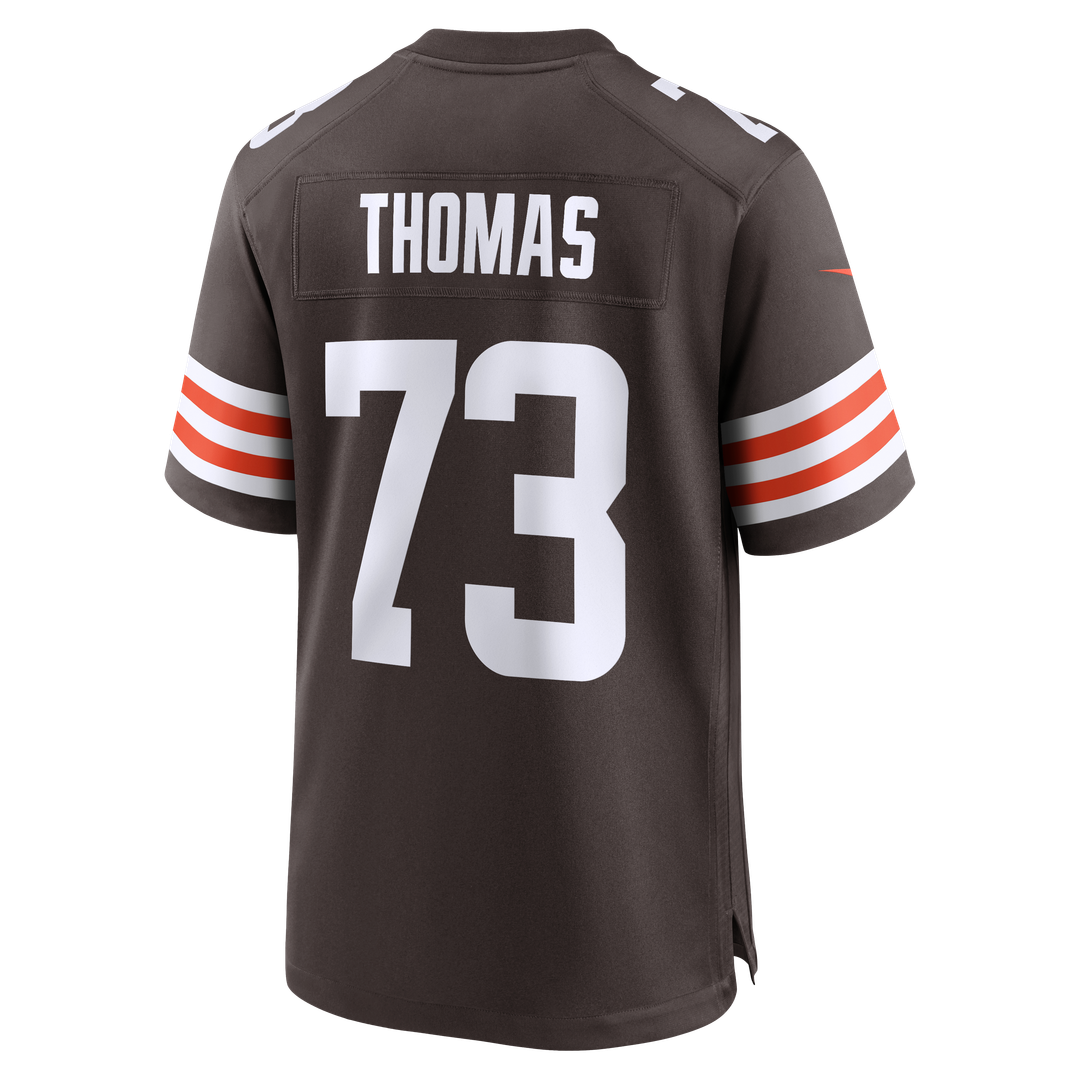 Joe Thomas Cleveland Browns Game Jersey - Brown