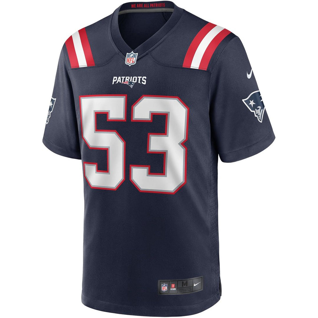 Chris Slade New England Patriots Game Jersey - Navy