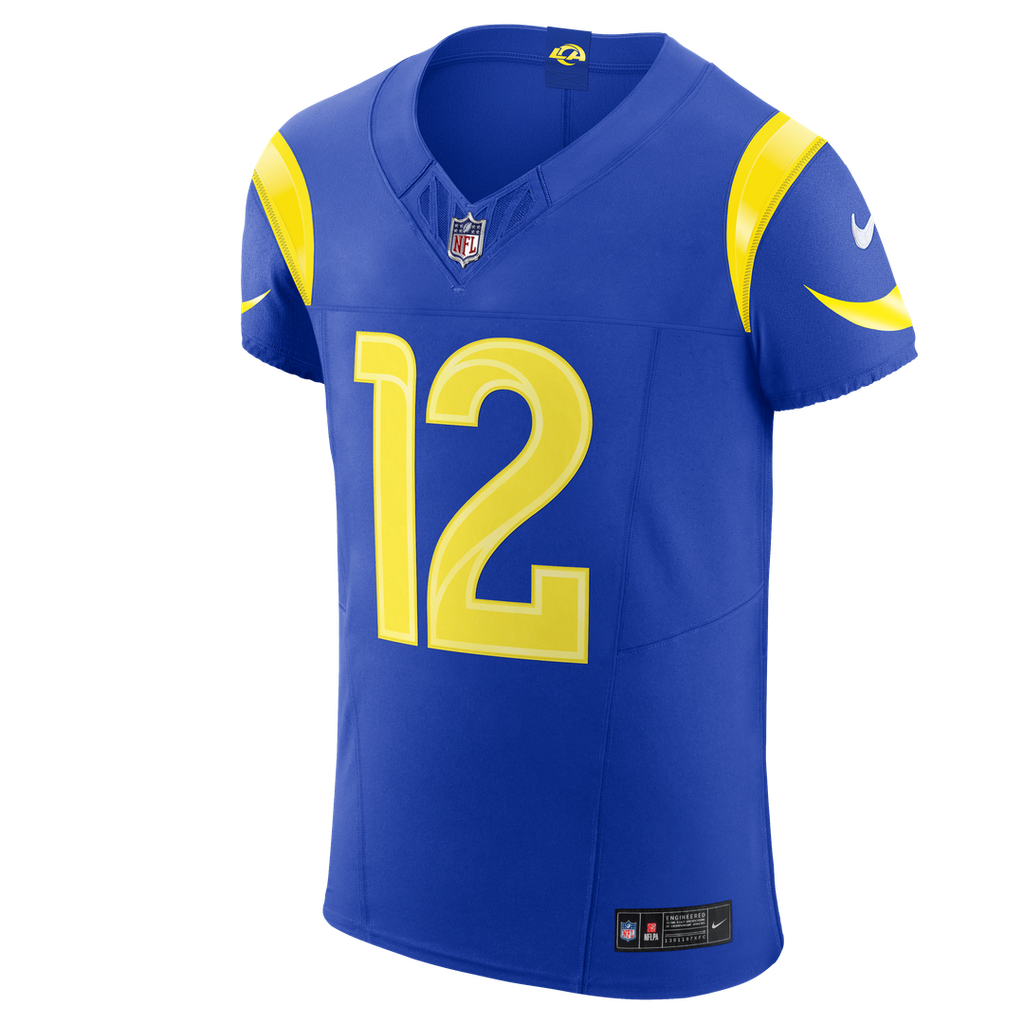 Puka Nacua Los Angeles Rams Vapor F.U.S.E. Elite Jersey - Royal Blue