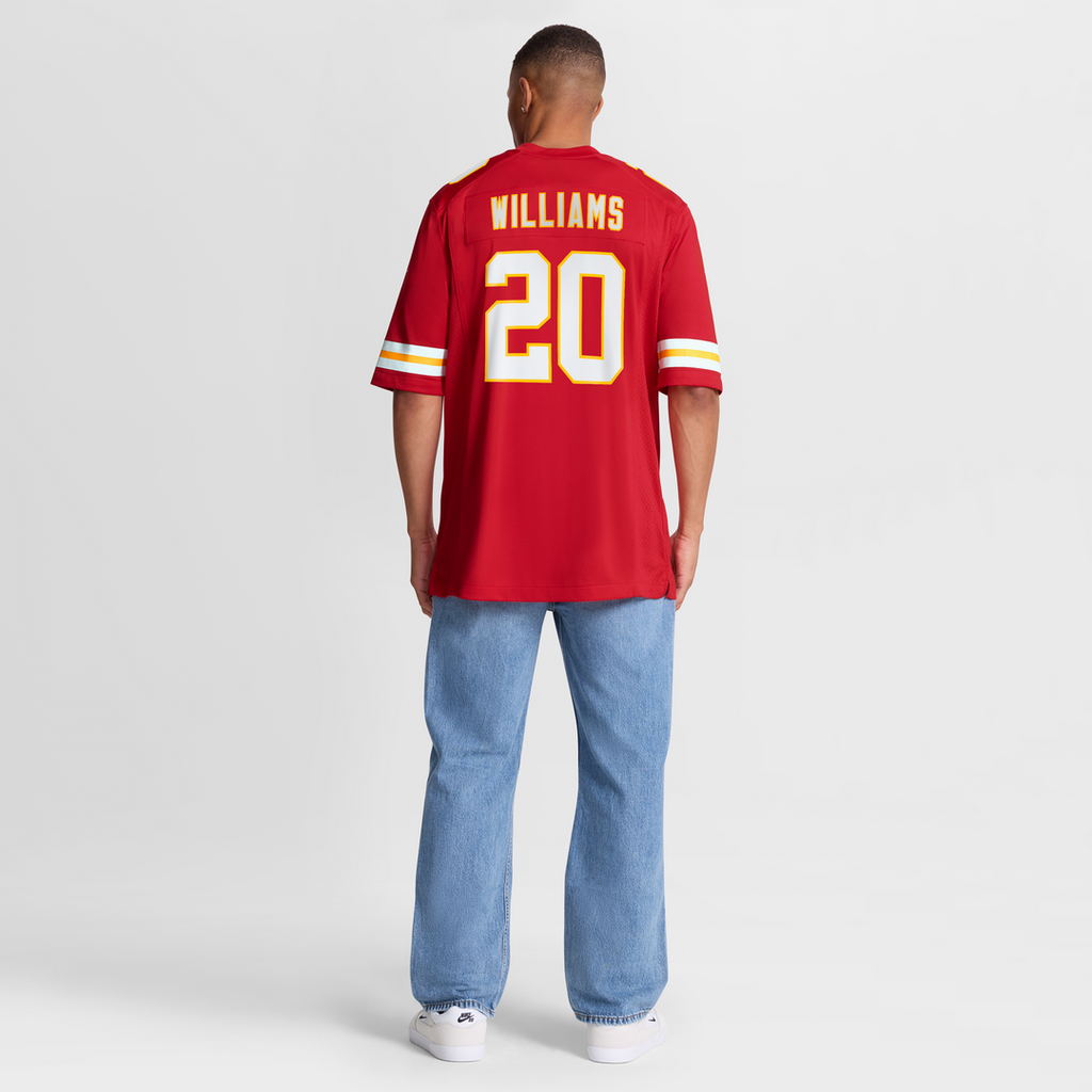 Nohl Williams Kansas City Chiefs Game Jersey - Red