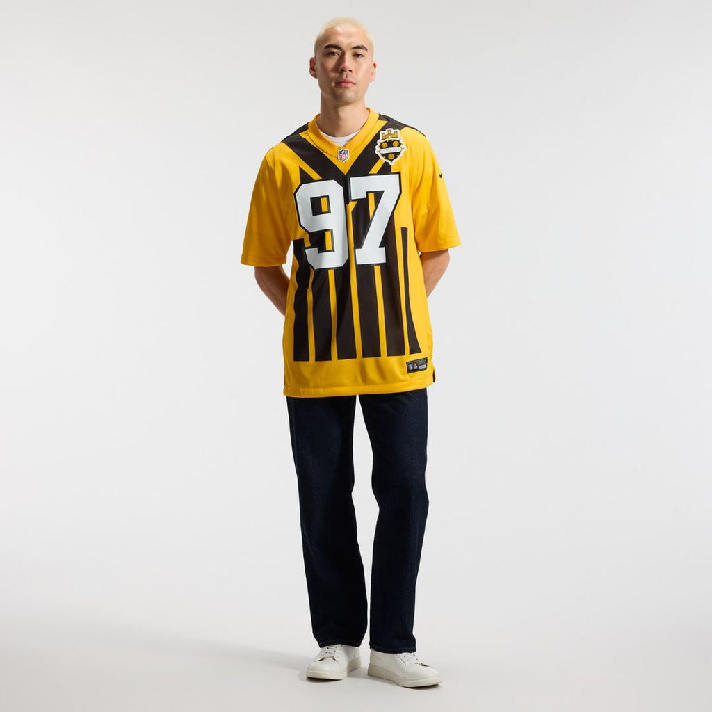Cameron Heyward Pittsburgh Steelers Alternate 1933 Throwback Game Jersey - Gold