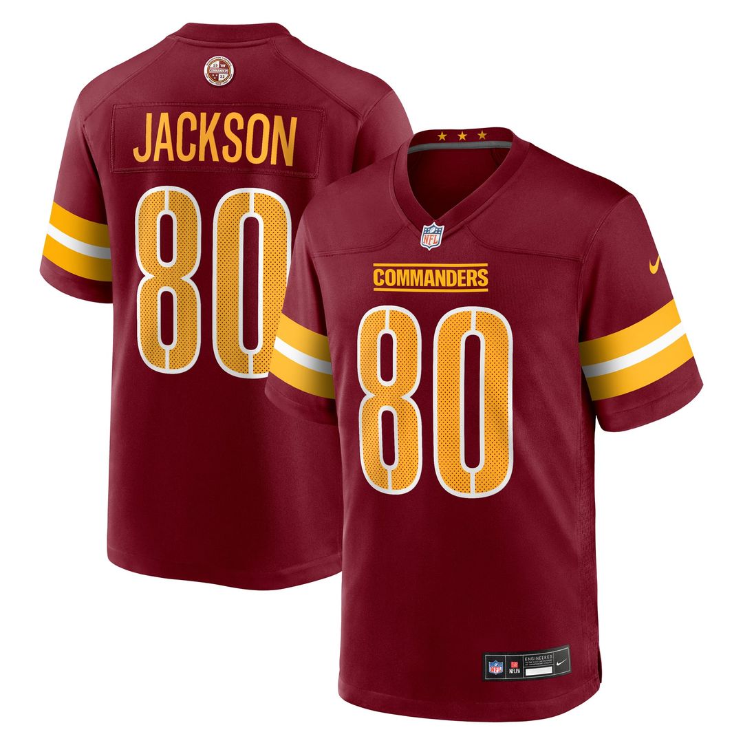Tyree Jackson Washington Commanders Game Jersey - Burgundy