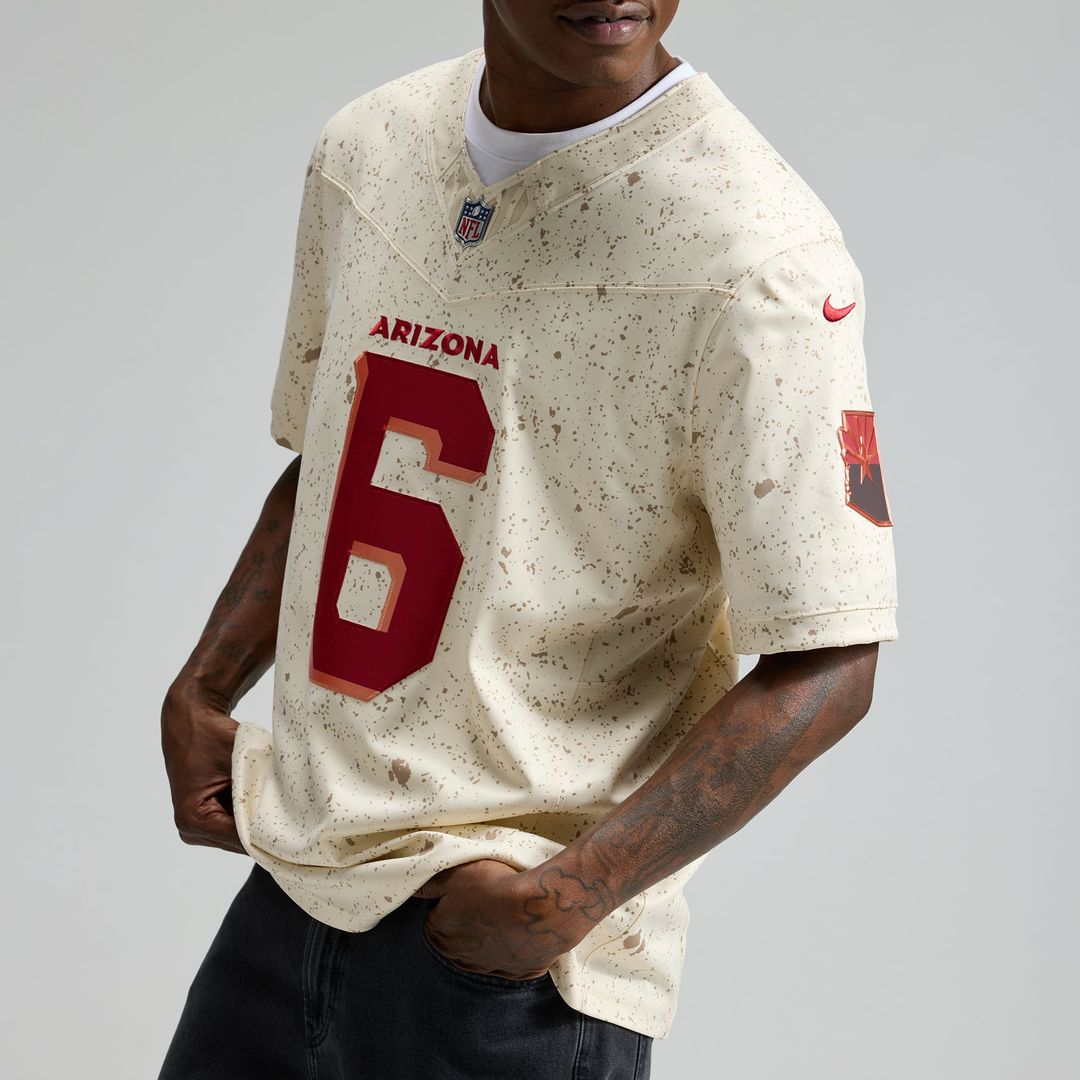 James Conner Arizona Cardinals Rivalries Collection Stitched Limited Jersey - Natural