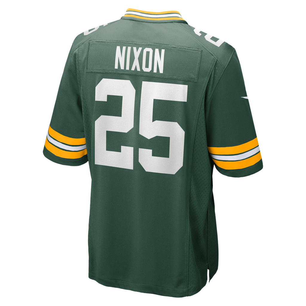 Keisean Nixon Green Bay Packers Game Jersey - Green