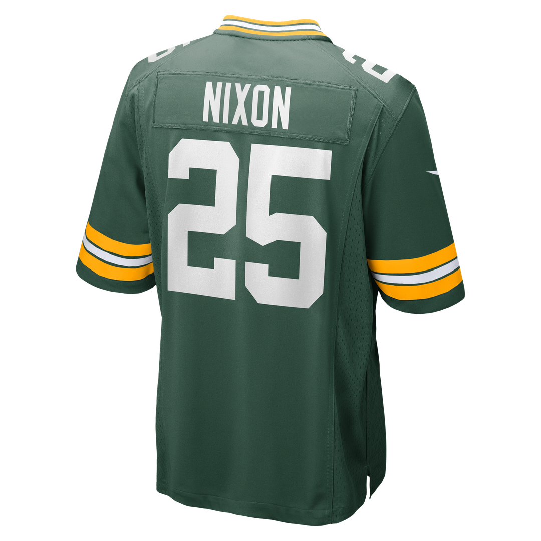 Keisean Nixon Green Bay Packers Game Jersey - Green