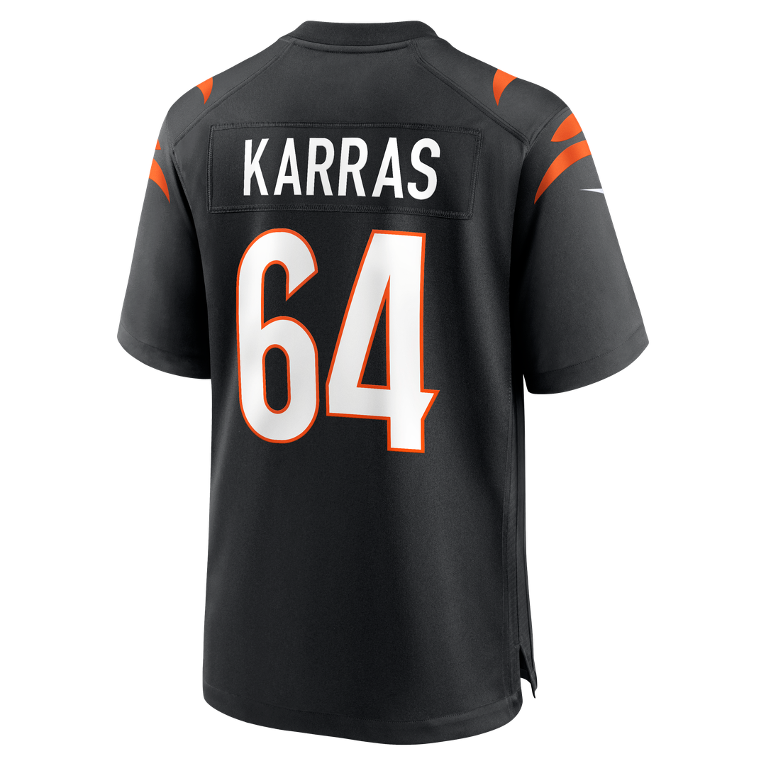 Ted Karras Cincinnati Bengals Game Jersey - Black