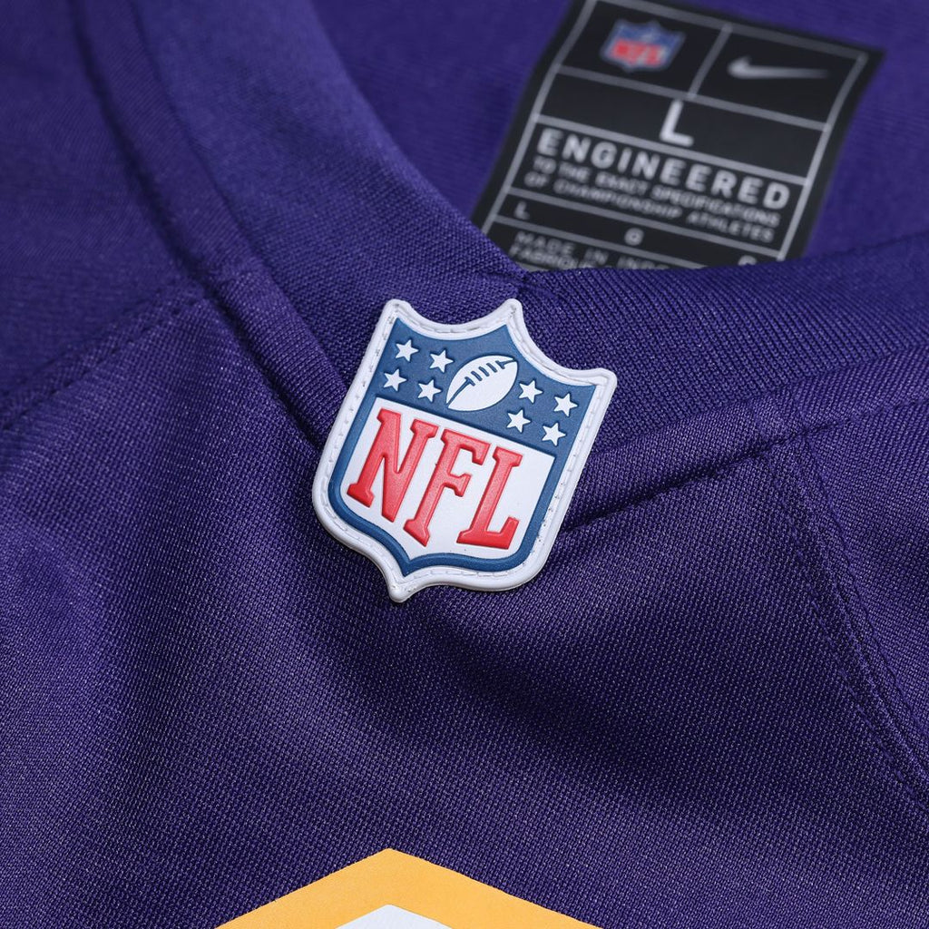 J.J. McCarthy Minnesota Vikings 2nd Alternate Game Jersey - Purple