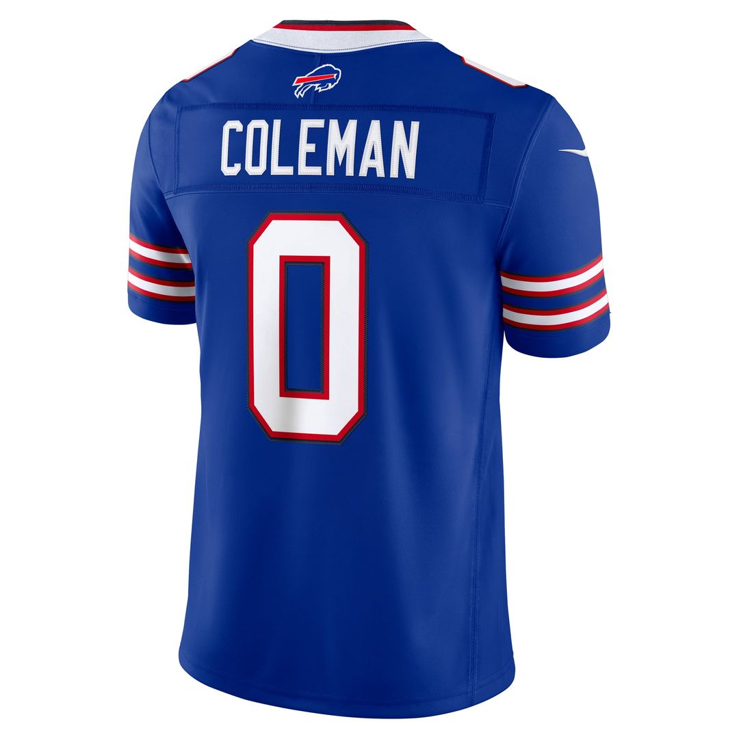 Keon Coleman Buffalo Bills Nickel City Vapor F.U.S.E. Stitched Limited Jersey - Gray