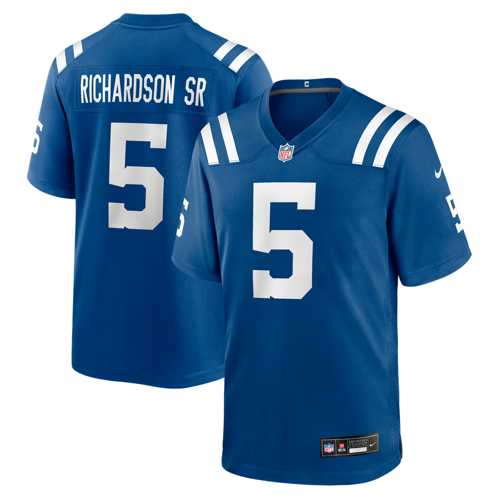 Anthony Richardson Sr. Indianapolis Colts Game Jersey - Royal Blue