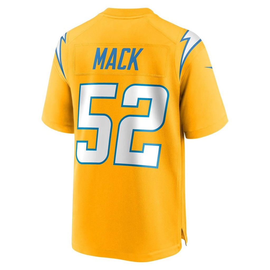 Khalil Mack Los Angeles Chargers Alternate Super Chargers Game Jersey - Navy