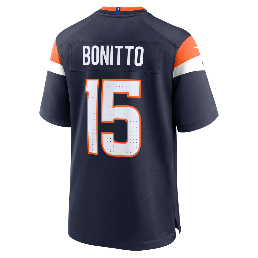 Nik Bonitto Denver Broncos Game Jersey - Orange