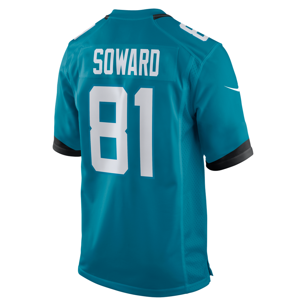 R. Jay Soward Jacksonville Jaguars Game Jersey - Teal