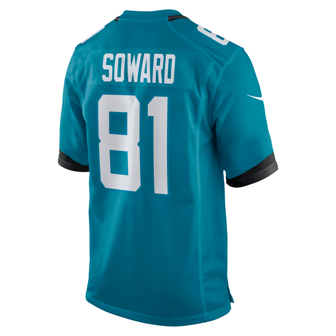 R. Jay Soward Jacksonville Jaguars Game Jersey - Teal