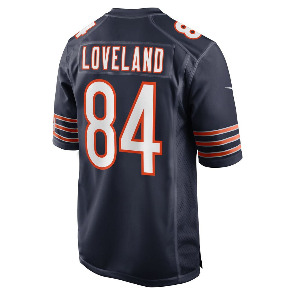 Colston Loveland Chicago Bears Alternate Game Jersey - Orange