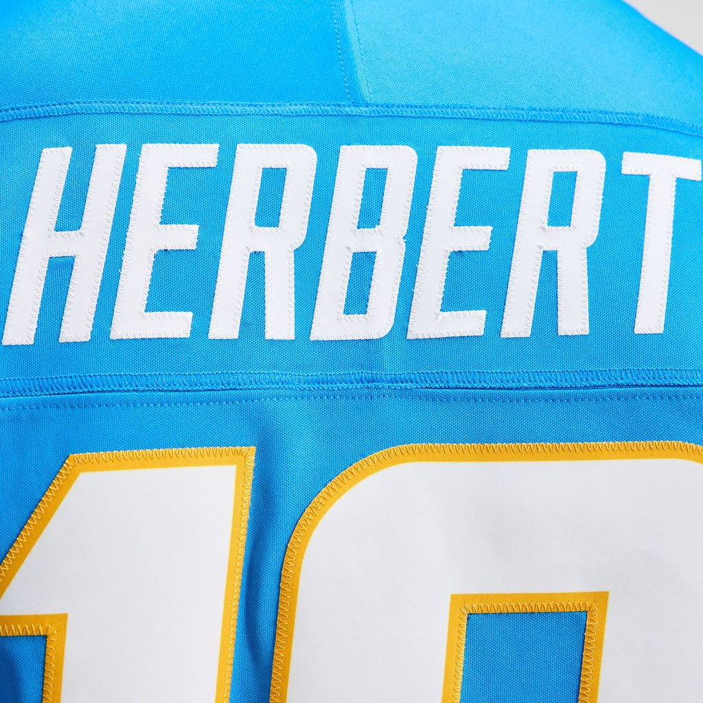 Justin Herbert Los Angeles Chargers Alternate Super Chargers Vapor F.U.S.E. Stitched Limited Jersey - Navy