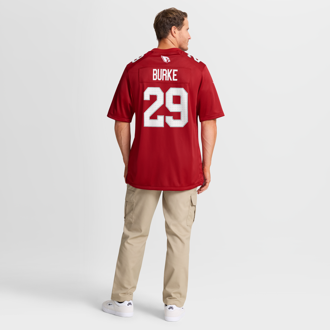 Denzel Burke Arizona Cardinals Game Jersey - Cardinal